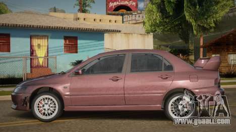 Mitsubishi Lancer Evolution VII Dalara for GTA San Andreas