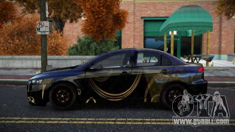 Mitsubishi Lancer Evolution X Jasan S1 for GTA 4