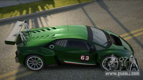 Lamborghini Huracan GT3 Neron for GTA San Andreas