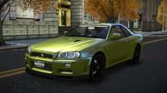 Nissan Skyline R34 Vijugade for GTA 4