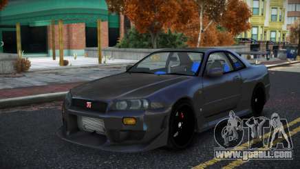 Nissan Skyline R34 Nubo for GTA 4