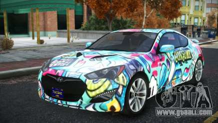 Hyundai Genesis Nesydas S11 for GTA 4