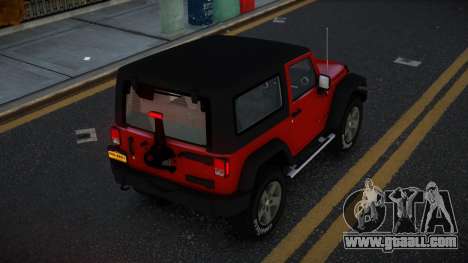 Jeep Wrangler Pajtak for GTA 4