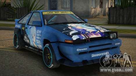 Toyota AE86 Audria for GTA San Andreas