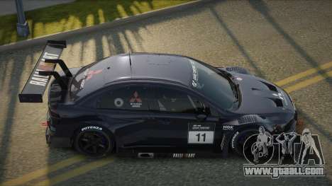 Mitsubishi Lancer Evolution X G-Sport for GTA San Andreas
