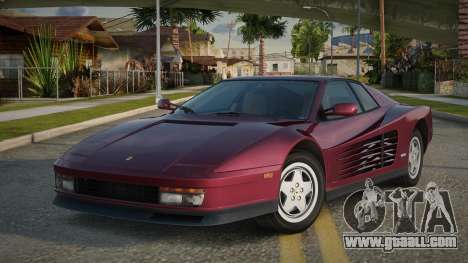 Ferrari Testarossa Anielse for GTA San Andreas