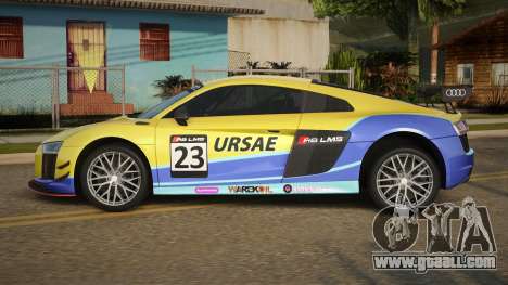 Audi R8 LMS Ronchan for GTA San Andreas