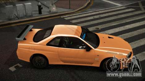 Nissan Skyline R34 Qomafon for GTA 4