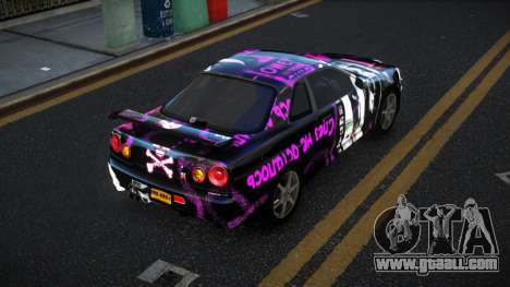 Nissan Skyline R34 Terjam S13 for GTA 4