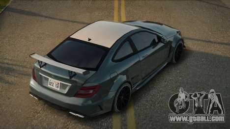 Mercedes-Benz C63 AMG Llderdan for GTA San Andreas
