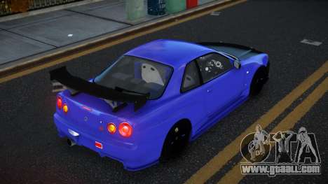 Nissan Skyline R34 Aniz for GTA 4