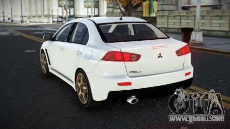 Mitsubishi Lancer Evolution X Yurit for GTA 4