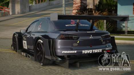 Mitsubishi Lancer Evolution X G-Sport for GTA San Andreas