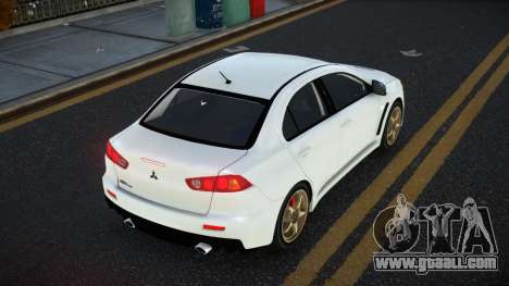 Mitsubishi Lancer Evolution X Yurit for GTA 4
