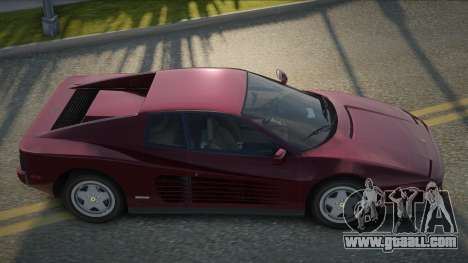Ferrari Testarossa Anielse for GTA San Andreas