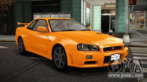 Nissan Skyline R34 Wovjo for GTA 4