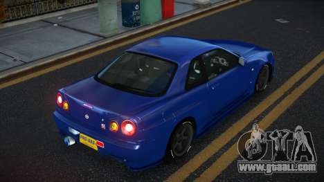 Nissan Skyline R34 Yosgefe for GTA 4
