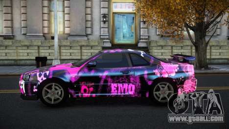 Nissan Skyline R34 Terjam S13 for GTA 4