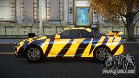 Nissan Skyline R34 Terjam S14 for GTA 4
