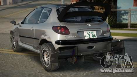 Peugeot 206 Ansama for GTA San Andreas