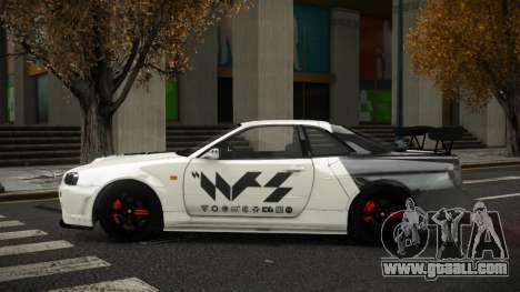 Nissan Skyline R34 Puzuvu for GTA 4