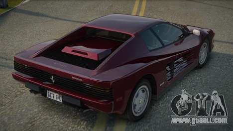 Ferrari Testarossa Anielse for GTA San Andreas
