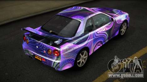 Nissan Skyline R34 Nalyntiny S11 for GTA 4