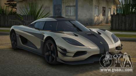 Koenigsegg One Amcase for GTA San Andreas