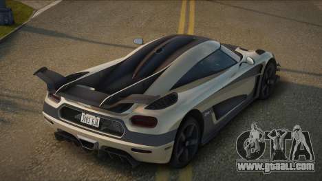 Koenigsegg One Amcase for GTA San Andreas