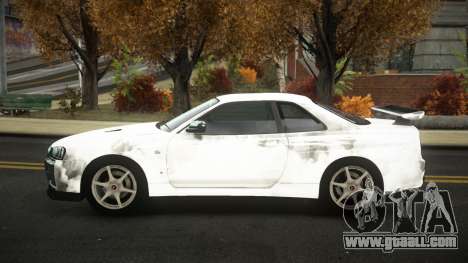 Nissan Skyline R34 Nalyntiny S4 for GTA 4