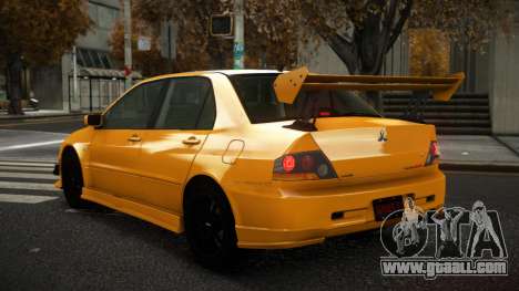 Mitsubishi Lancer Evolution VIII Kufhulajo for GTA 4