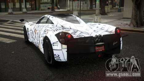 Pagani Huayra Thrieson S8 for GTA 4