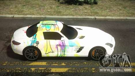 Mercedes-Benz SLS AMG Anjoleia S14 for GTA 4