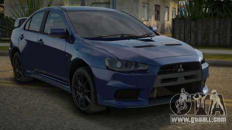 Mitsubishi Lancer Evolution X V1.1 for GTA San Andreas