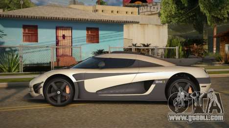 Koenigsegg One Amcase for GTA San Andreas