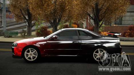 Nissan Skyline R34 Nalyntiny S5 for GTA 4