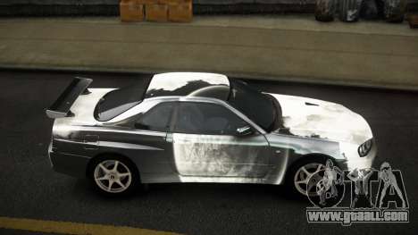 Nissan Skyline R34 Nalyntiny S4 for GTA 4