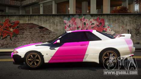 Nissan Skyline R32 Leca S5 for GTA 4