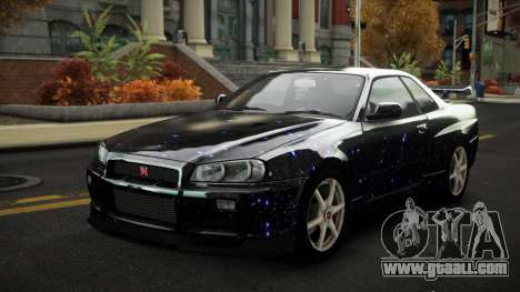 Nissan Skyline R34 Nalyntiny S10 for GTA 4
