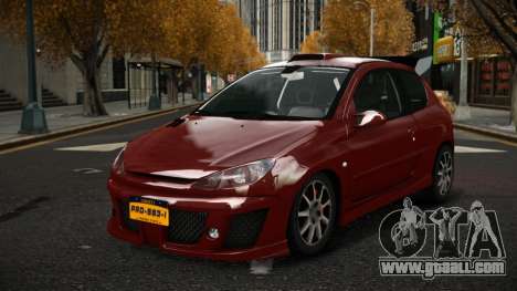 Peugeot 206 Gonruseq for GTA 4