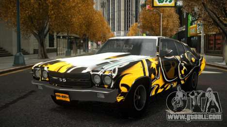 Chevrolet Chevelle Liluden S14 for GTA 4