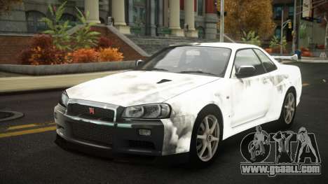 Nissan Skyline R34 Nalyntiny S4 for GTA 4