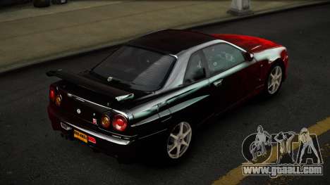 Nissan Skyline R34 Nalyntiny S5 for GTA 4