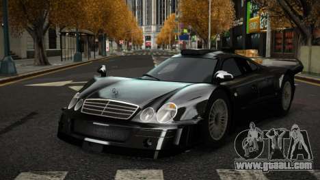 Mercedes-Benz CLK GTR Jegikoxop for GTA 4