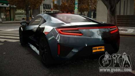 Acura NSX Ganstelos S5 for GTA 4