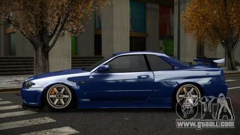 Nissan Skyline R34 Pogyib for GTA 4