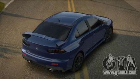 Mitsubishi Lancer Evolution X V1.1 for GTA San Andreas