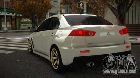 Mitsubishi Lancer Evolution X Zuhzipuf for GTA 4