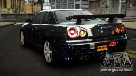 Nissan Skyline R34 Nalyntiny S10 for GTA 4