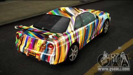 Nissan Skyline R34 Nalyntiny S12 for GTA 4